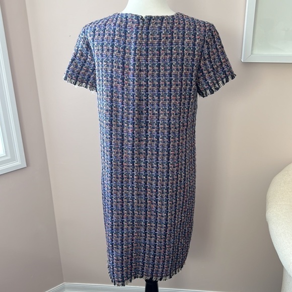 ANN Taylor l Tweed Short Sleeve Dress - Picture 4 of 6